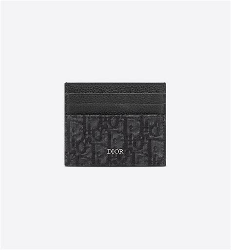 dior mens card wallet|men's compact wallet.